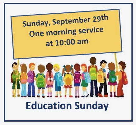 Education Sunday