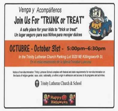 Trunk or Treat at Trinity