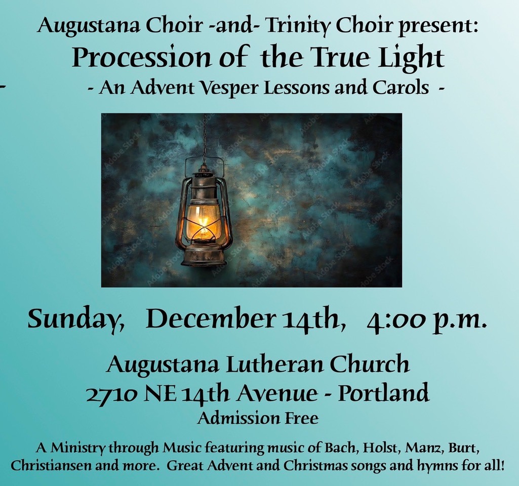 Advent Vespers with Trinity & Augustana Choirs